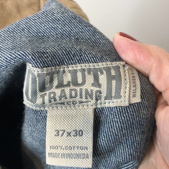 Duluth Trading Co. Men's NWT Relaxed Fit 5-Pocket Ballroom Jeans Size 37X30 - Picture 11 of 11